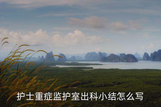 icu出科小結,icu實習小結···誰給一篇··最后加分