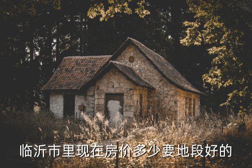 臨沂市哪個地方房價最便宜，現在山東臨沂房價多少