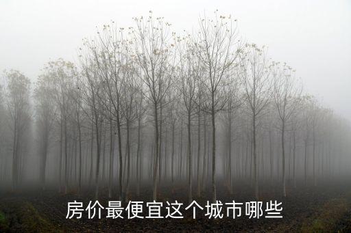 東北五省哪個城市房價便宜，黑龍江房價最便宜的城市