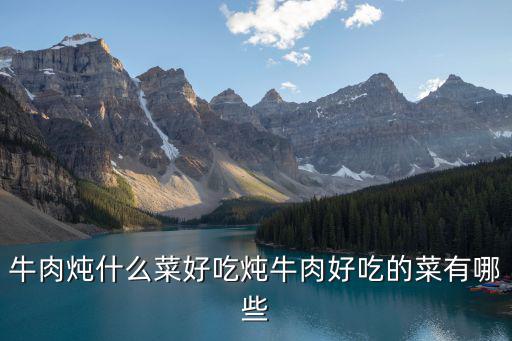 牛肉燉什么好吃,牛肉燉什么菜好吃?