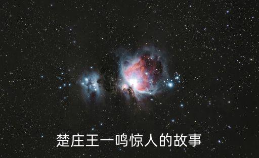 楚莊王一鳴驚人的故事，一鳴驚人從楚莊王的話(huà)中得到了什么啟事