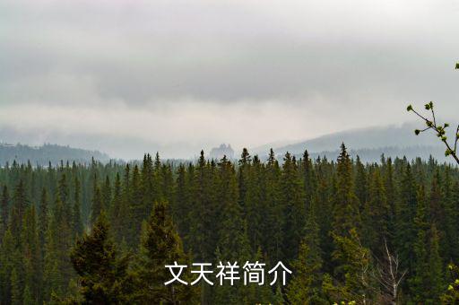 文天祥簡介