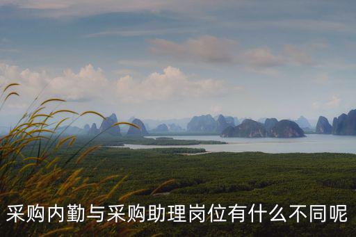 采購內勤與采購助理崗位有什么不同呢