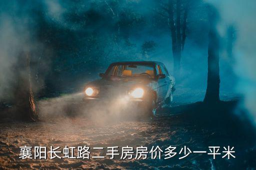 襄陽長虹路二手房房價多少一平米