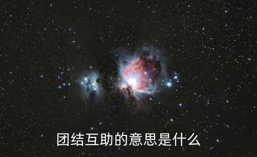 團結的意思,團結友愛是什么意思?