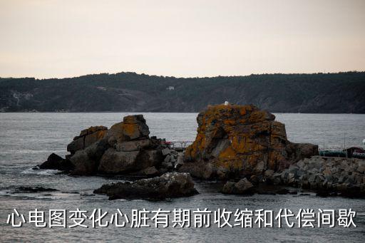 心電圖變化心臟有期前收縮和代償間歇