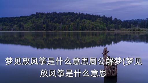 夢見風(fēng)箏,周公解夢:夢見放風(fēng)箏有吉數(shù)無災(zāi)