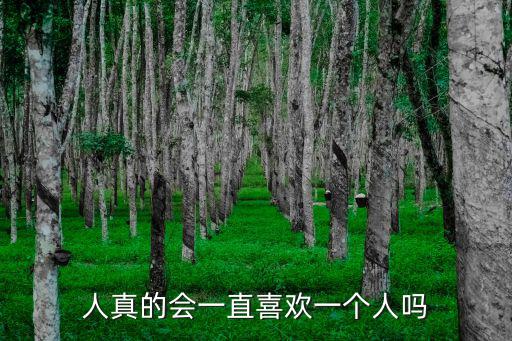 人真的會一直喜歡一個人嗎