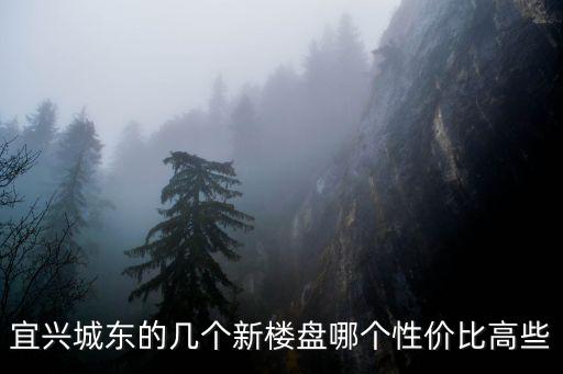 宜興城東的幾個新樓盤哪個性價比高些