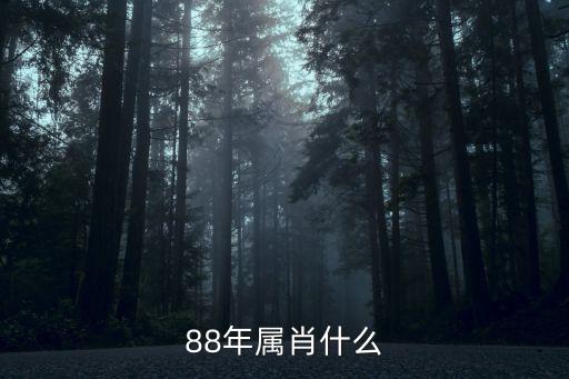 88年屬肖什么