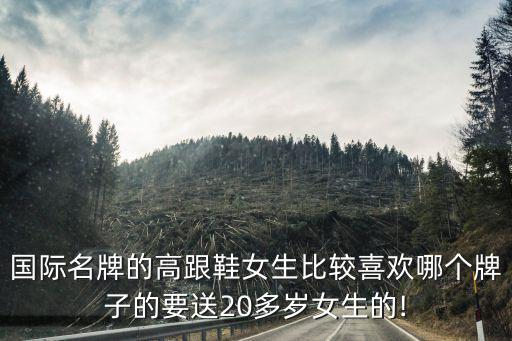 國(guó)際名牌的高跟鞋女生比較喜歡哪個(gè)牌子的要送20多歲女生的!
