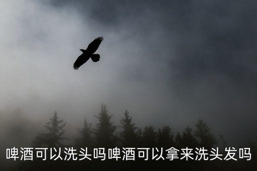 啤酒可以洗頭嗎啤酒可以拿來洗頭發嗎