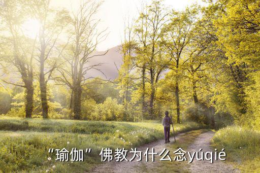 “瑜伽”佛教為什么念yúqié