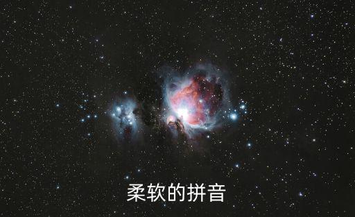 柔軟的拼音