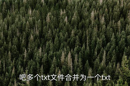 txt合并,如何用dos命令合并多個txt文件為一文件?