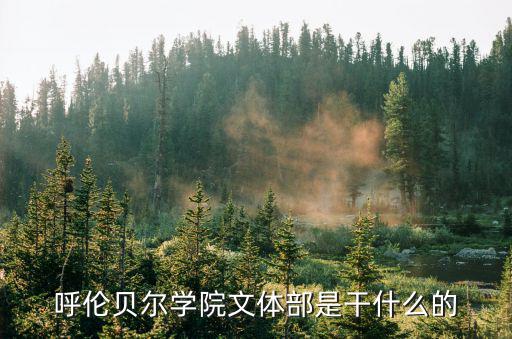 文體部是干什么的,大學文體部干什么?