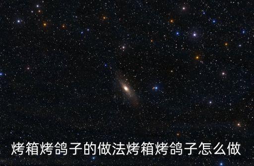 烤箱烤鴿子的做法烤箱烤鴿子怎么做