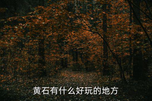 黃石景點,黃石市區有什么好玩的地方嗎?