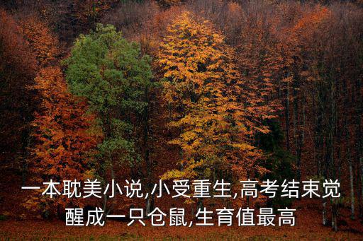 一本耽美小說(shuō),小受重生,高考結(jié)束覺(jué)醒成一只倉(cāng)鼠,生育值最高