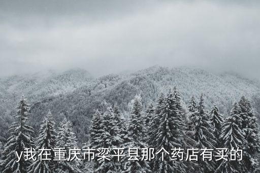 y我在重慶市梁平縣那個藥店有買的