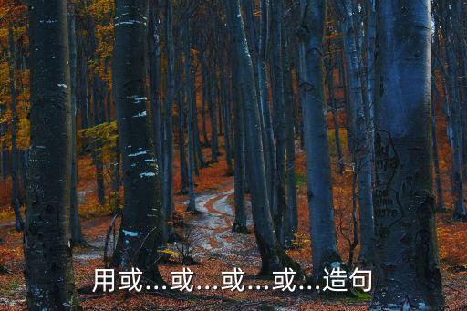 或或造句,第二集