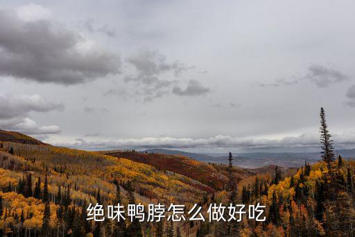 絕味鴨脖,秘制鴨脖怎么做好吃,絕味鴨脖走紅大江南北