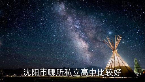 沈陽市哪所私立高中比較好