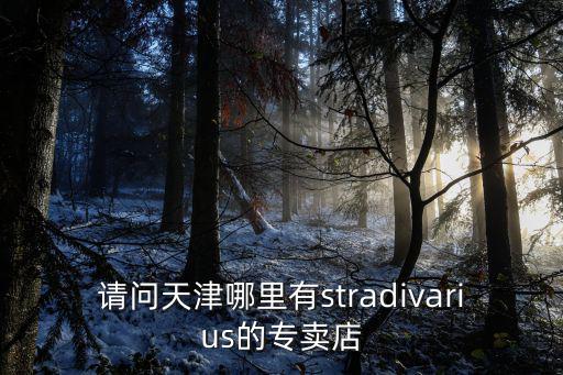 請問天津哪里有stradivarius的專賣店