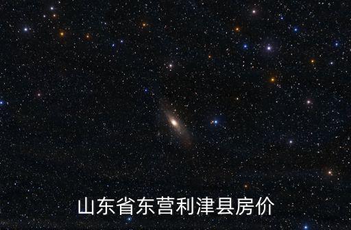 山東省東營利津縣房價