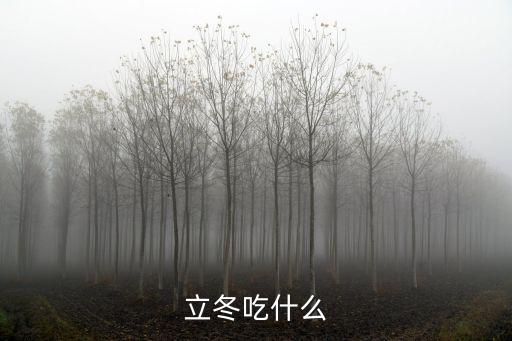 立冬吃什么