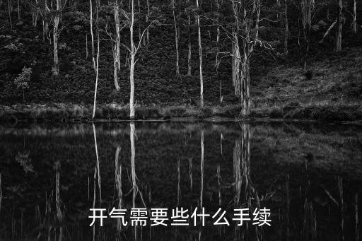 開通燃氣需要哪些手續和材料,開通天燃氣需要準備什么材料?