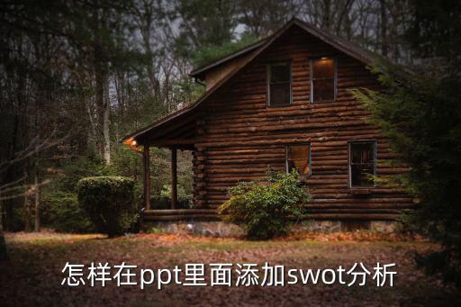 怎樣在ppt里面添加swot分析