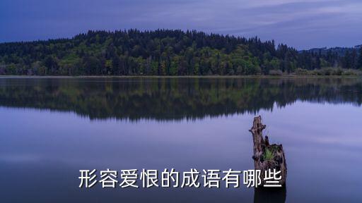 恨字開(kāi)頭的成語(yǔ),第二集:愛(ài)恨交織的情緒