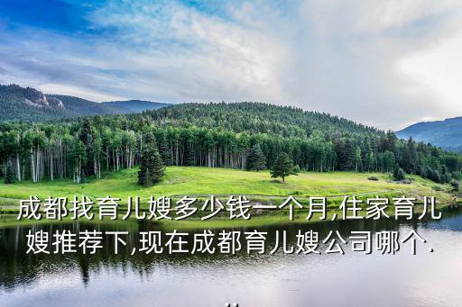 育兒嫂合同,育兒嫂收費多少?問與答（十）