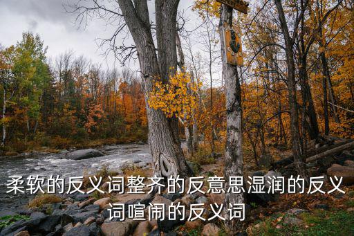柔軟的反義詞,關于軟和你知道多少?