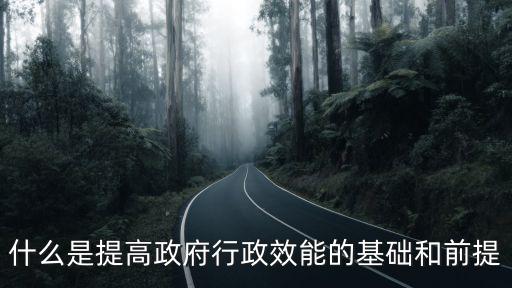 提高行政效率，提高行政效率有什么意義