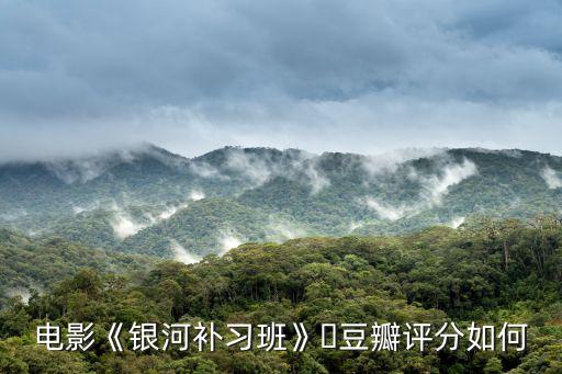 銀河補習班影評,《銀河補習班》豆瓣評分尚可但未超出預期