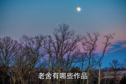 老舍有哪些作品
