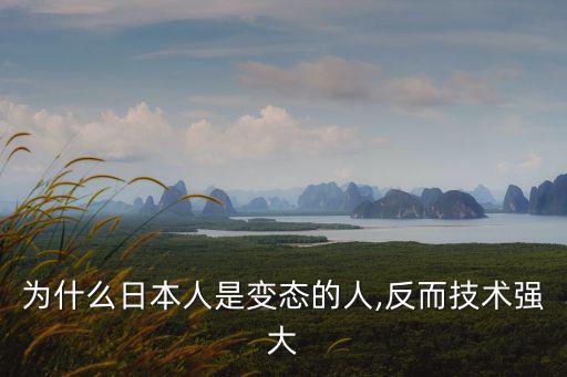 為什么日本人是變態(tài)的人,反而技術(shù)強(qiáng)大