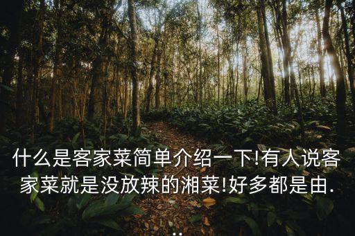 客家盆菜,什么是客家菜?