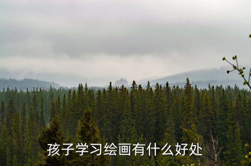 繪畫對孩子的好處，孩子學(xué)習(xí)繪畫有什么好處