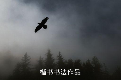 楷書書法作品
