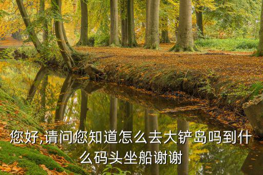 大鏟島,怎么去大鏟島?經允許在碼頭坐船上島