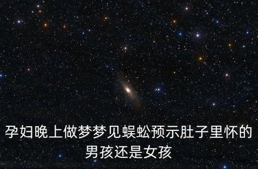 孕婦晚上做夢夢見蜈蚣預示肚子里懷的男孩還是女孩