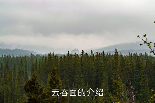 餛飩面,云吞面有講究什么是云吞?