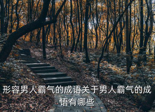 形容男人霸氣的成語關(guān)于男人霸氣的成語有哪些