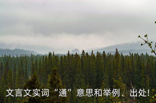 通例,《孔雀東南飛》第五集:通字有何含義?