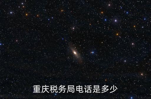 重慶稅務局電話是多少