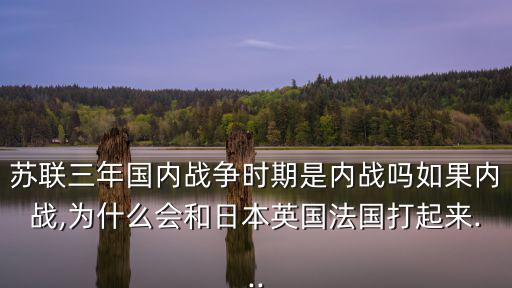 蘇俄國內(nèi)戰(zhàn)爭,蘇俄內(nèi)戰(zhàn)為何會(huì)和日本打起來?