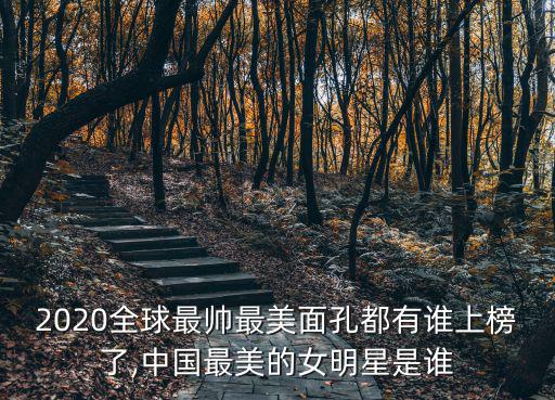 中國最美女星,百大美女面孔:小黃鴨榮登榜首